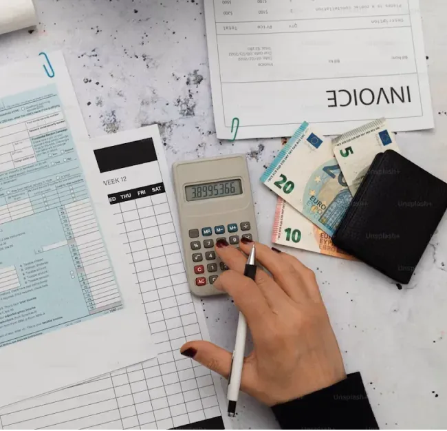 Accounting work assisted by AI