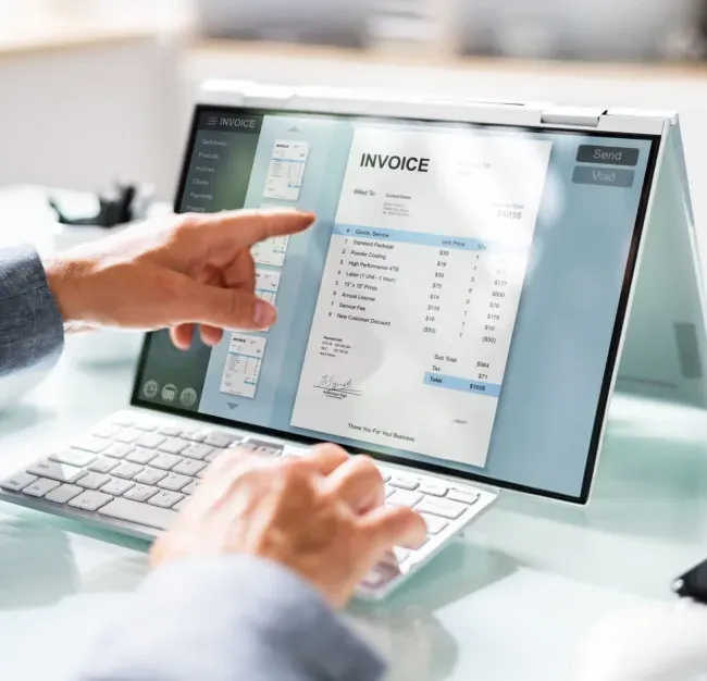 Invoicing automation in use